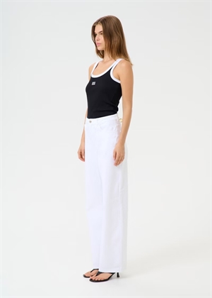 Drew contrast logo top Black Gestuz 